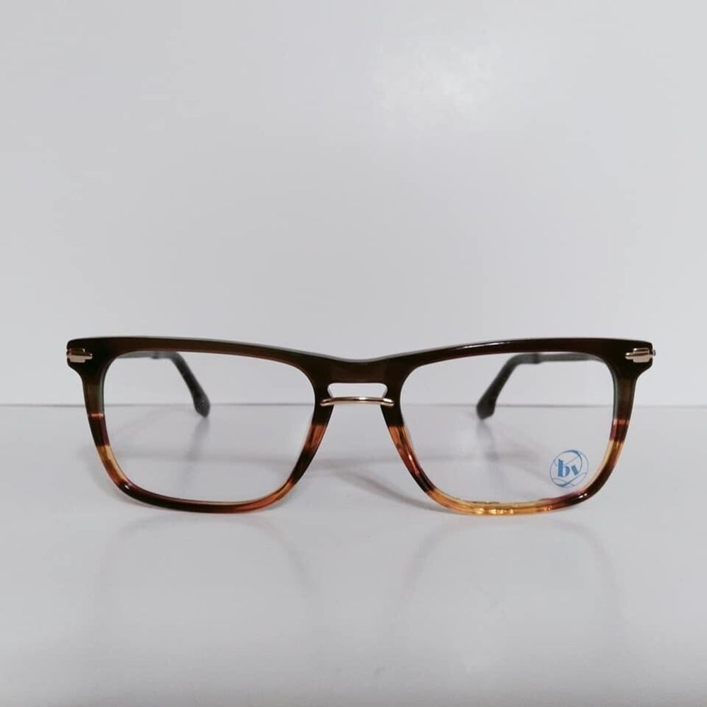 Mens Bon Vivant Premium Designer Square Eyeglasses Frames 54-19-145 Never Worn